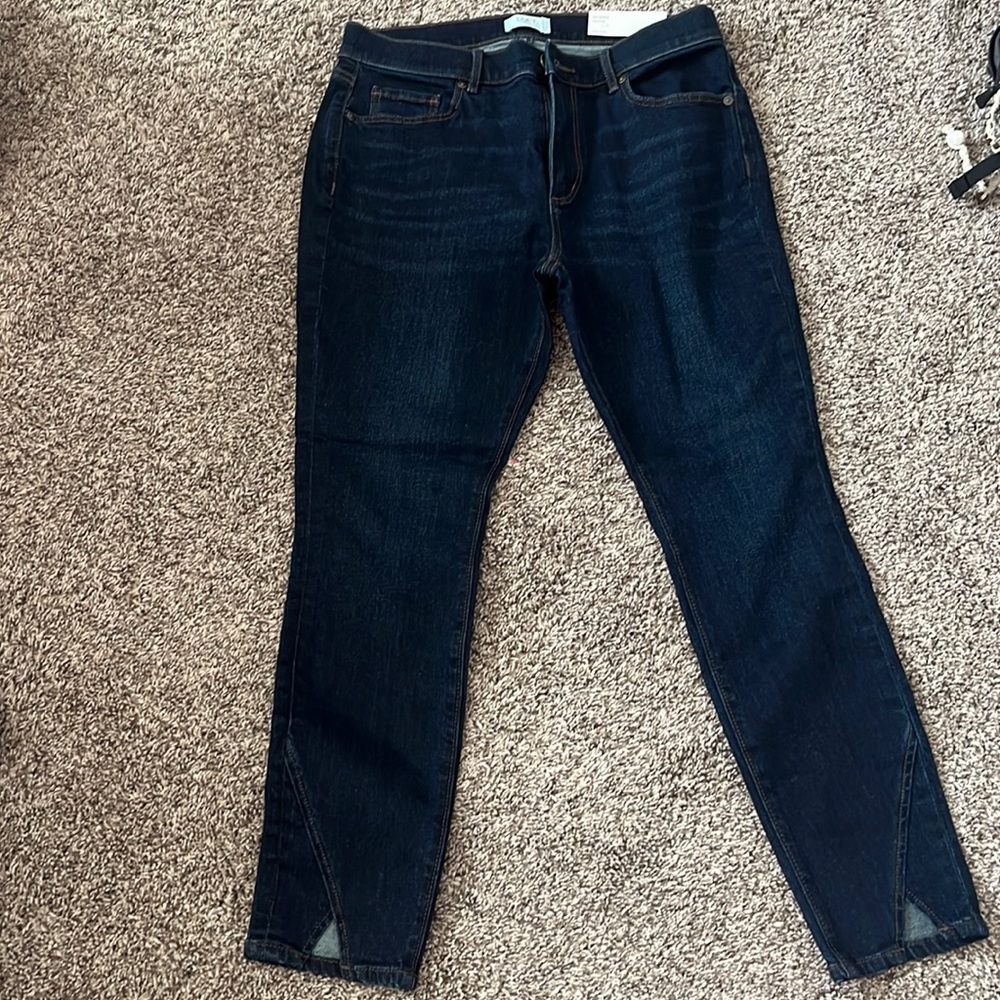 Loft denim skinny petite mid rise jeans “NEW WITH TAGS”